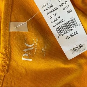 Brand New Yellow PACSUN cropped top